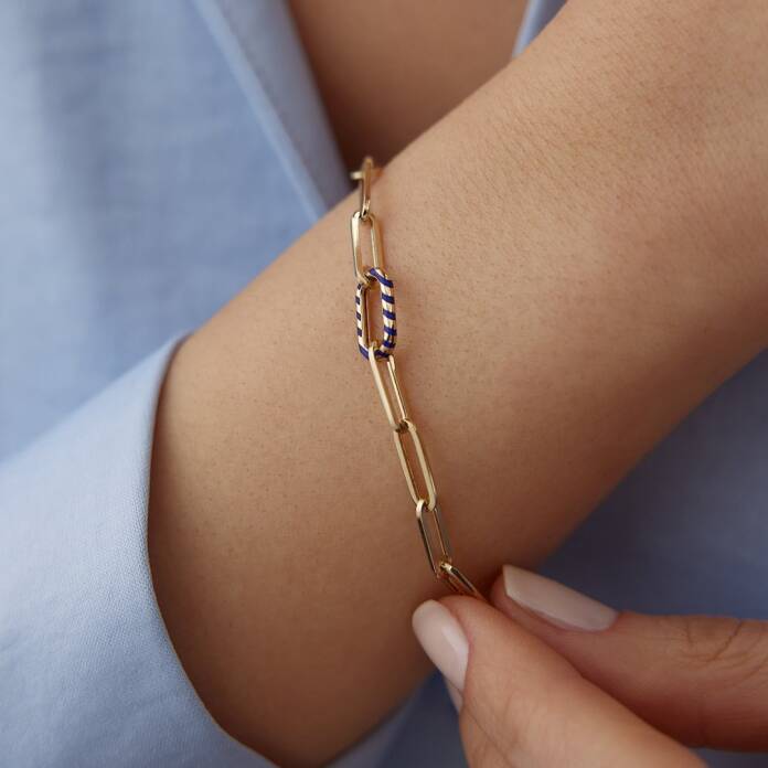 Mavi Mineli Ataç Bileklik - 2