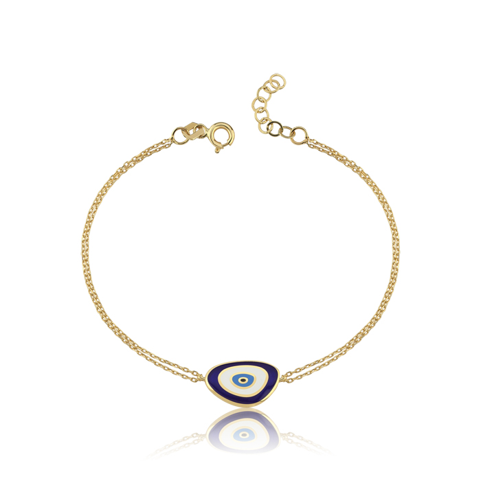 Mavi Mineli Eye Bileklik - 3