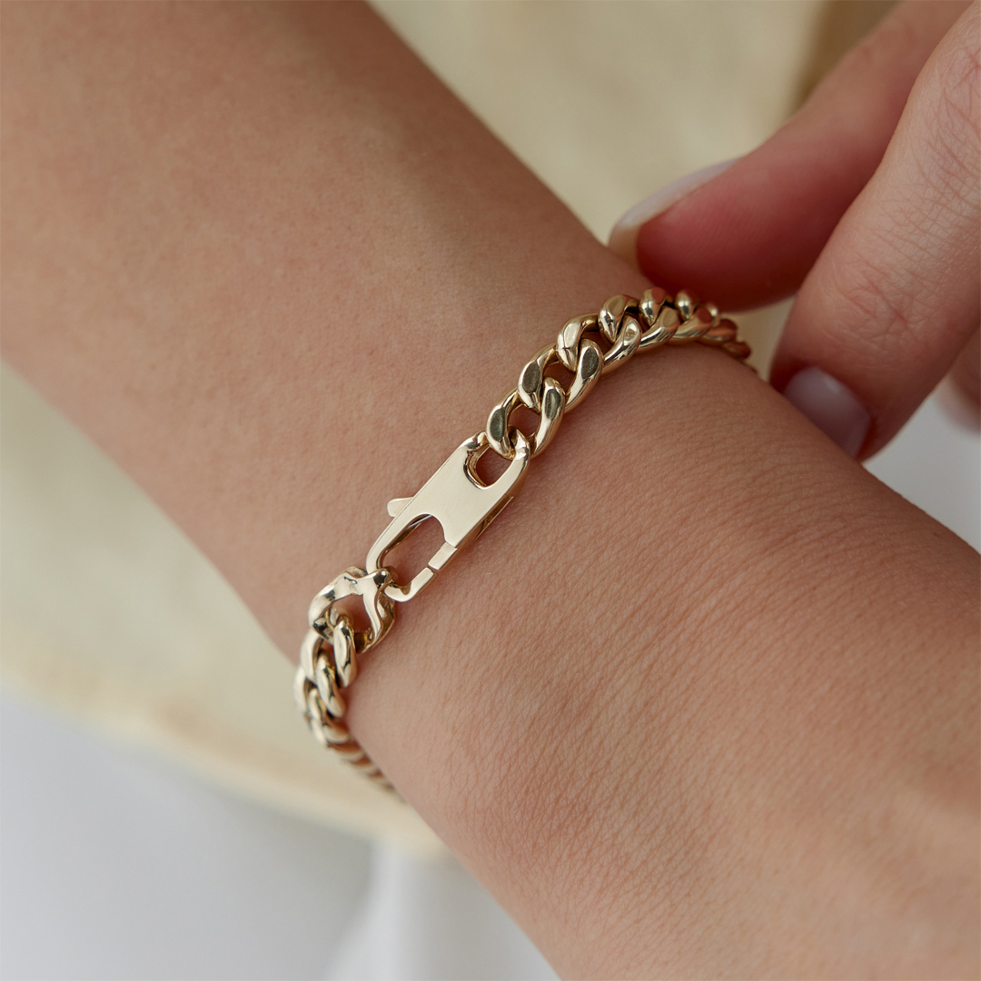 Mavi Mineli Göz Gurmet Bileklik - 2