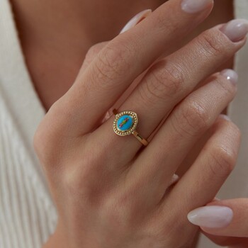 Mavi Payon Yüzük - Uzun Hüseyin