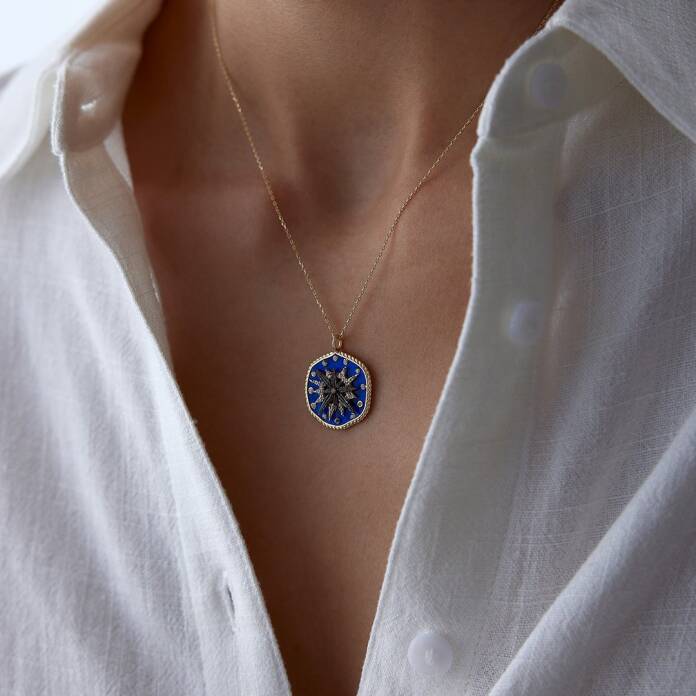 Mavi Pusula Kolye - 3