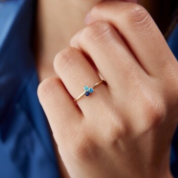 Mavinin Tonları Yüzük - Alen