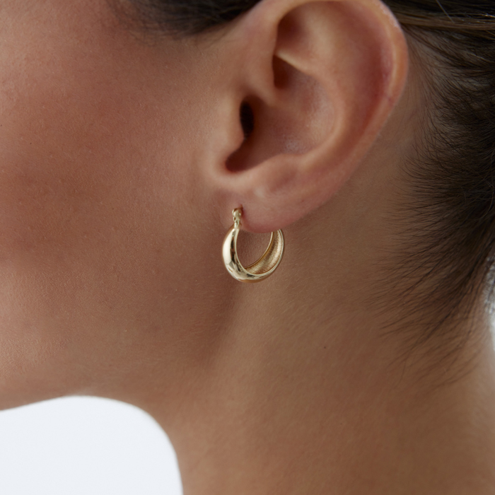 Medium Bombe Küpe - Tuana