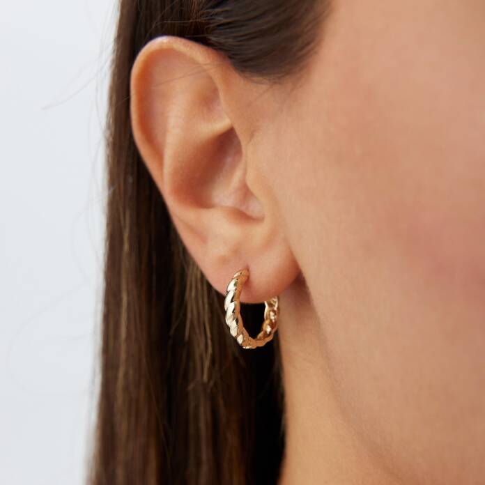 Medium Burgu Küpe - 1