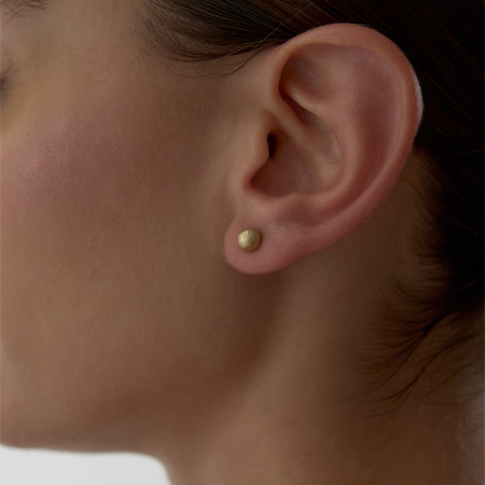 Medium Gleam Dot Küpe - Melike (1)