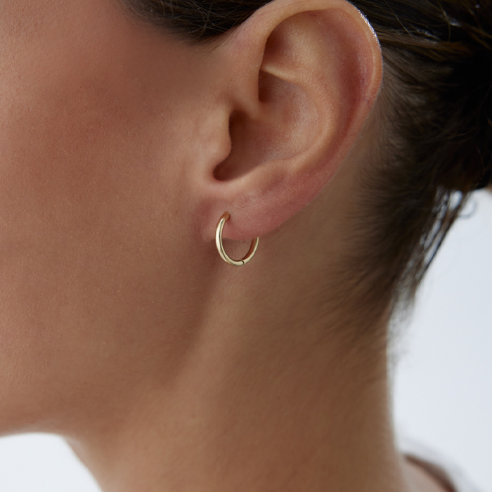 Medium Halka Küpe - Rayna