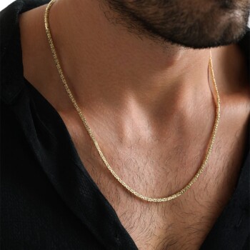 Medium Kral Erkek Zincir - Taç