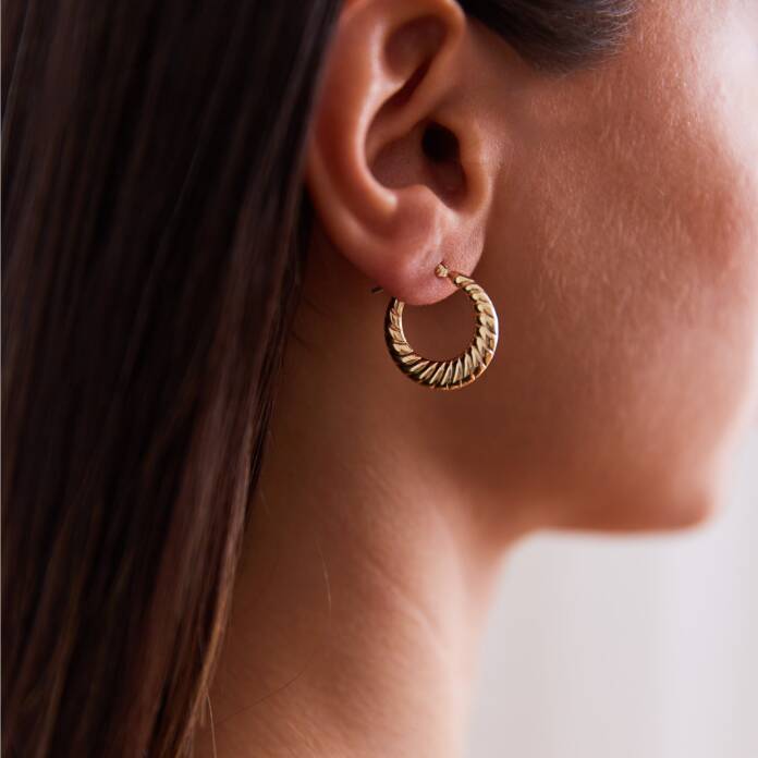 Medium Midye Küpe - 1