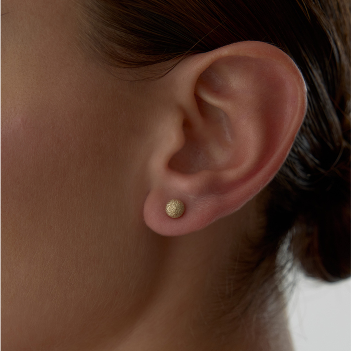 Medium Shine Dot Küpe - Melike