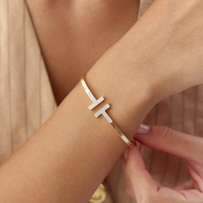 Medium Taşlı T Kelepçe - 1