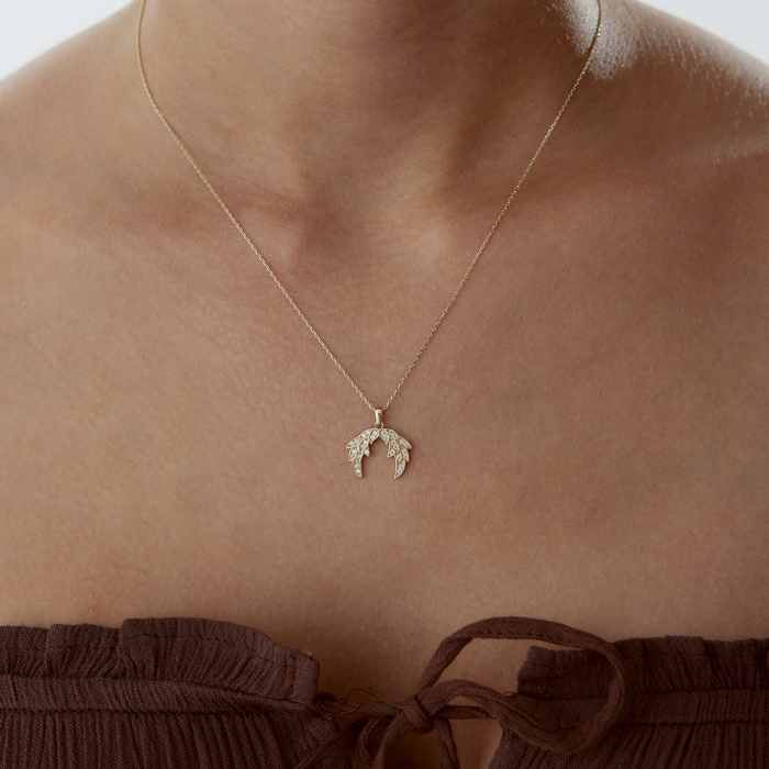 Melek Kanadı Kolye - Rayna