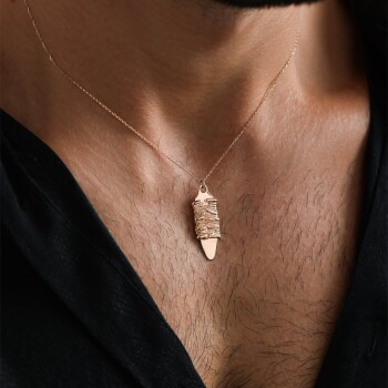 Mermi Erkek Kolye - Alen