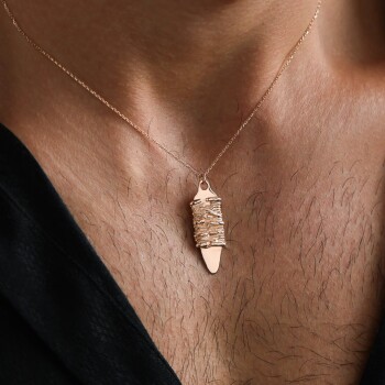 Mermi Erkek Kolye - Alen (1)