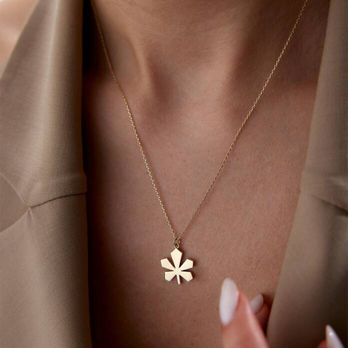 Meşe Yaprağı Kolye - 2