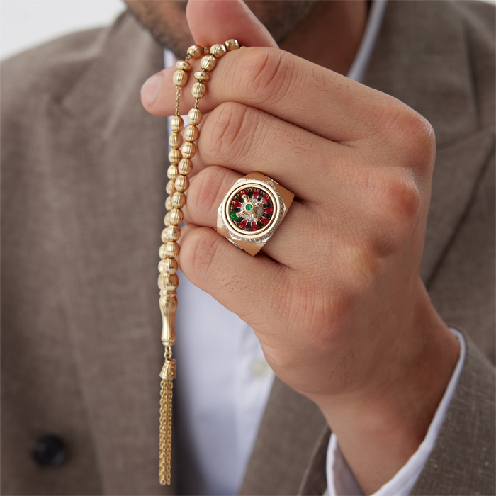 Midye Altın Tesbih - Özkonak