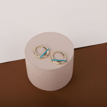 Mine Çizgi Küpe - Arax (1)