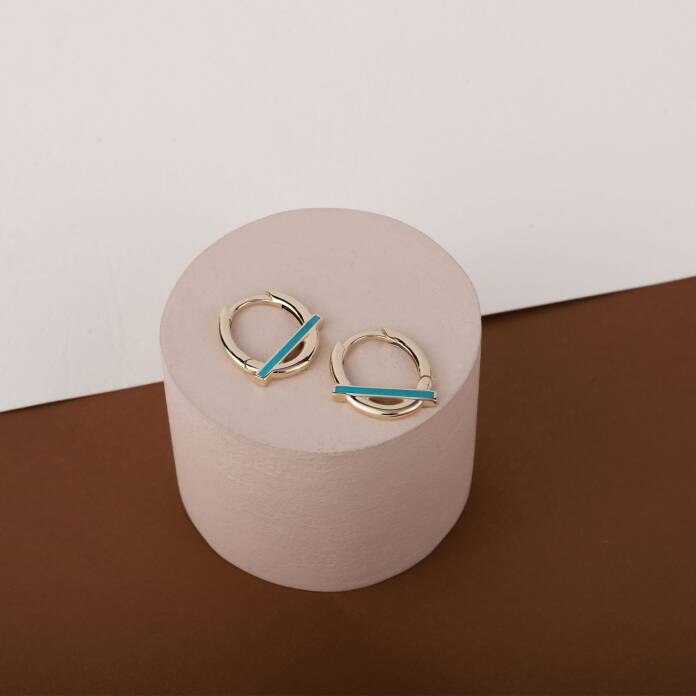 Mine Çizgi Küpe - 2