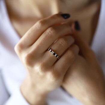 Mineli Dama Yüzük - Alen (1)