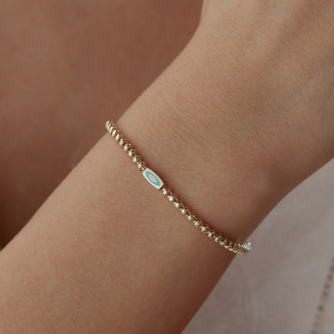 Mineli Dörtgen Top Bileklik - 1