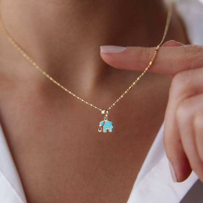 Mineli Fortuna Fil Kolye - 1