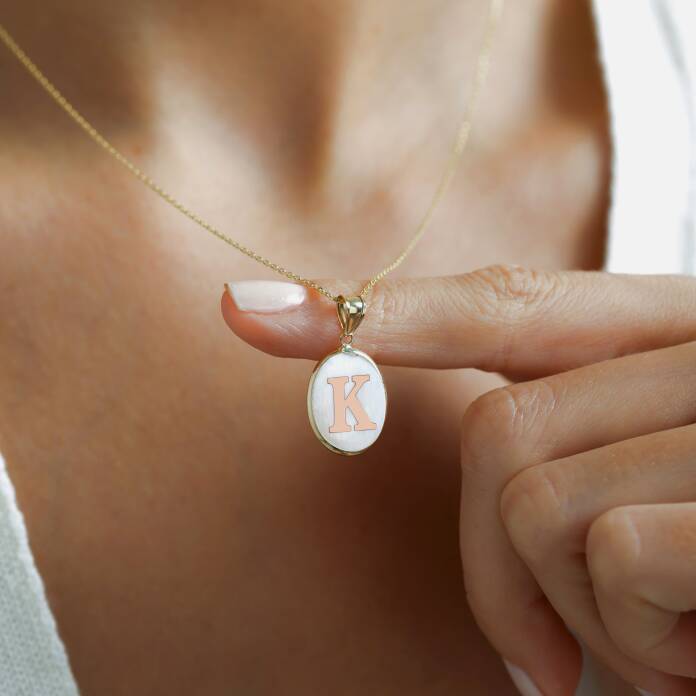 Mineli Harf Kolye - 2