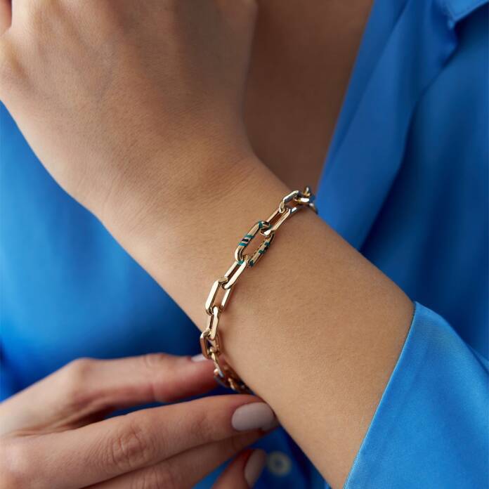 Mineli Kalın Ataç Bileklik - 1