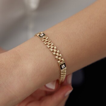 Mineli Kordon Taşlı Bileklik - Konyalı Halil (1)