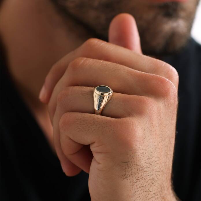 Mineli Şövalye Erkek Yüzük - 2