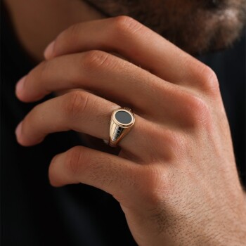 Mineli Şövalye Erkek Yüzük - Koçak