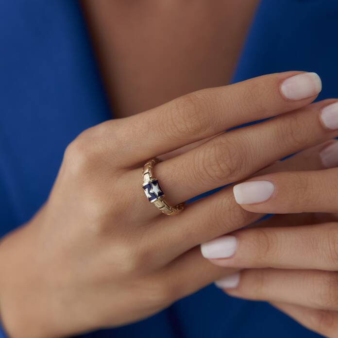 Mineli Yıldız Yüzük - 1