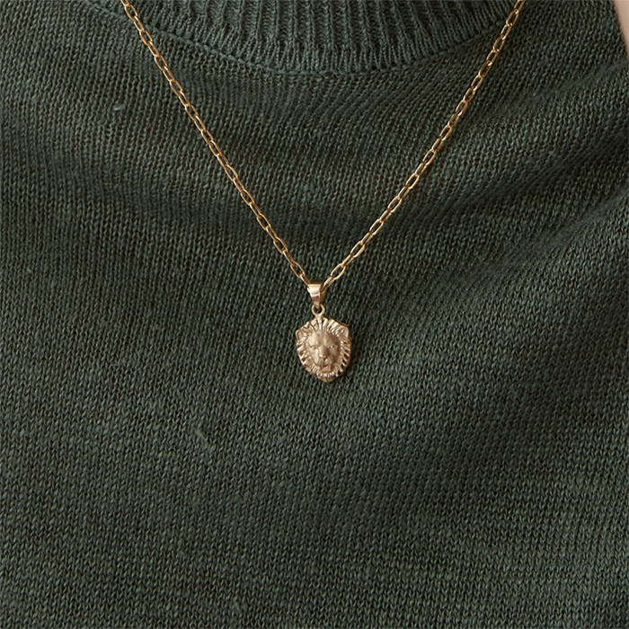 Mini Aslan Erkek Kolye - 2