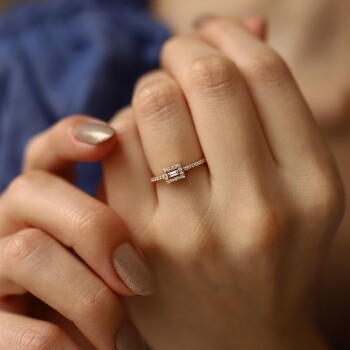 Mini Baget Yüzük - Alen