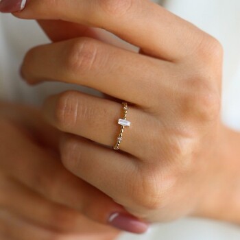 Mini Baget Yüzük - Nüans