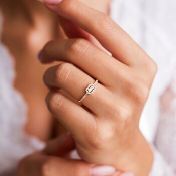 Mini Baget Yüzük - Nüans