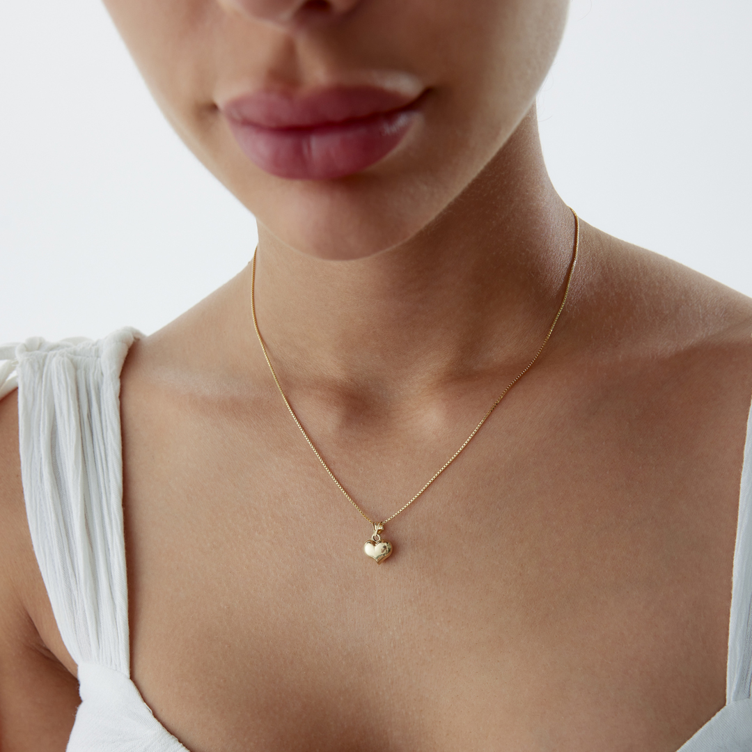 Mini Bombe Kalp Kolye - 1