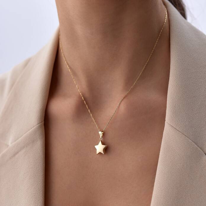 Mini Bombe Yıldız Kolye - 2