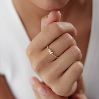 Mini Butterfly Yüzük - Özer (1)