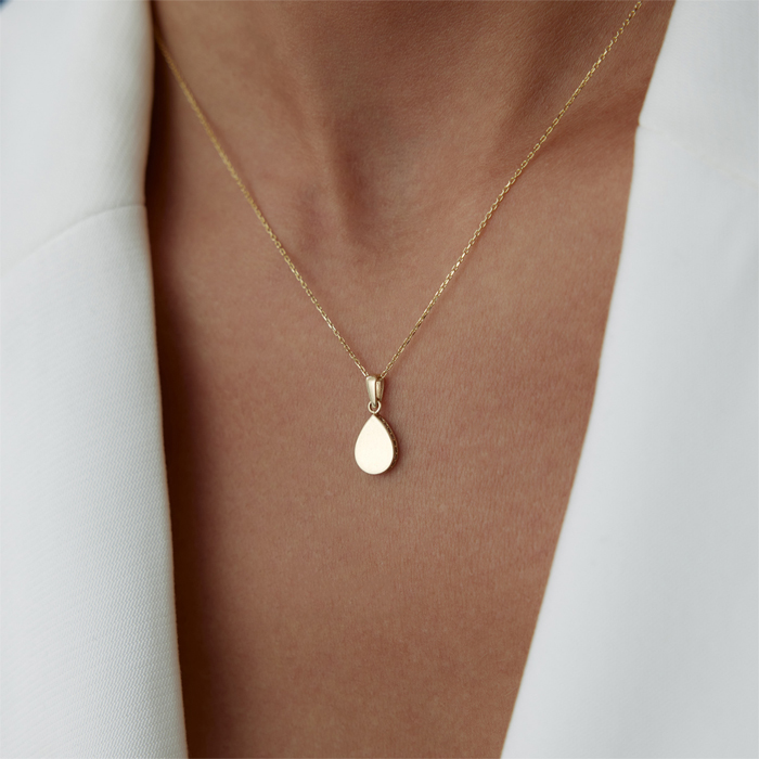 Mini Damla Kolye - 3