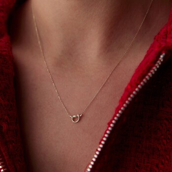 Mini Düğüm Kolye - Rayna (1)