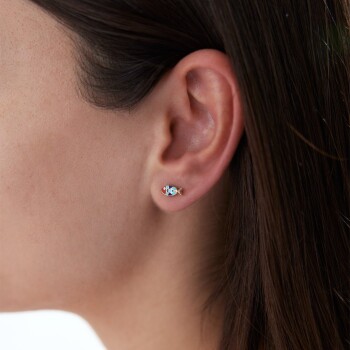 Mini Fortuna Balık Küpe - Rayna