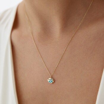 Mini Fortuna Nemo Balık Kolye - Rayna