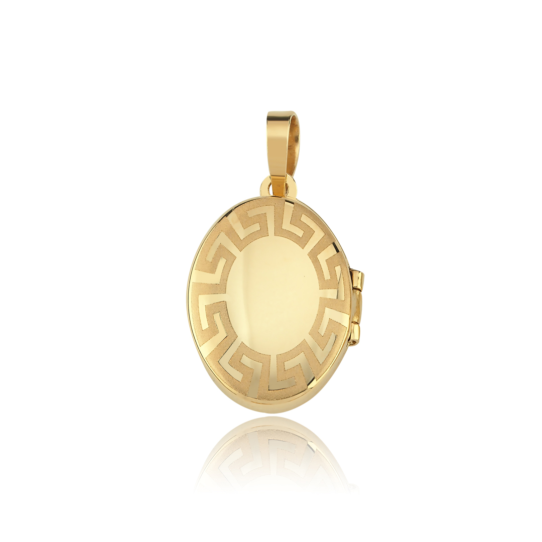 Mini Greek Kapaklı Kolye Ucu - 1