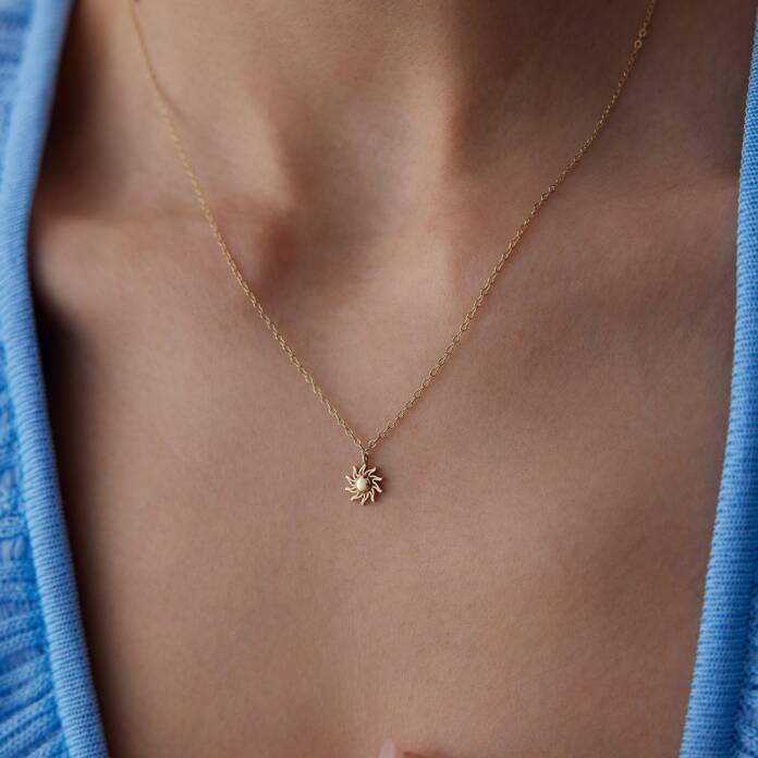 Mini Güneş Kolye - 1