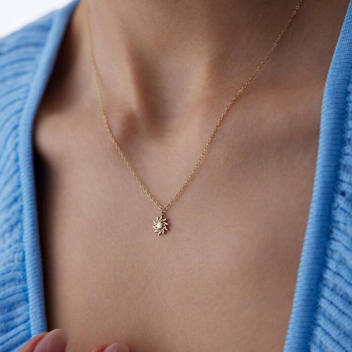 Mini Güneş Kolye - 2