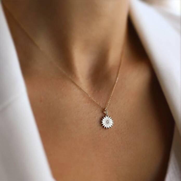 Mini Güneş Kolye - 1