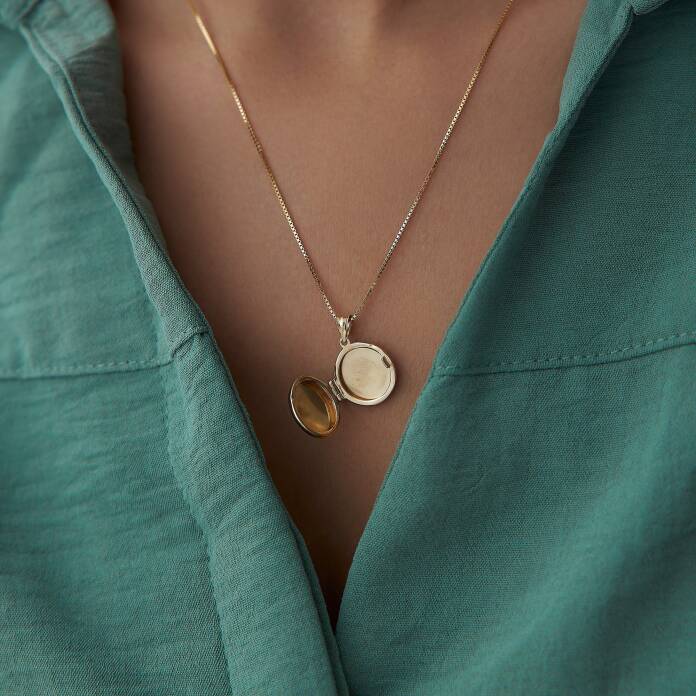 Mini Hayat Ağacı Kapaklı Kolye - 2