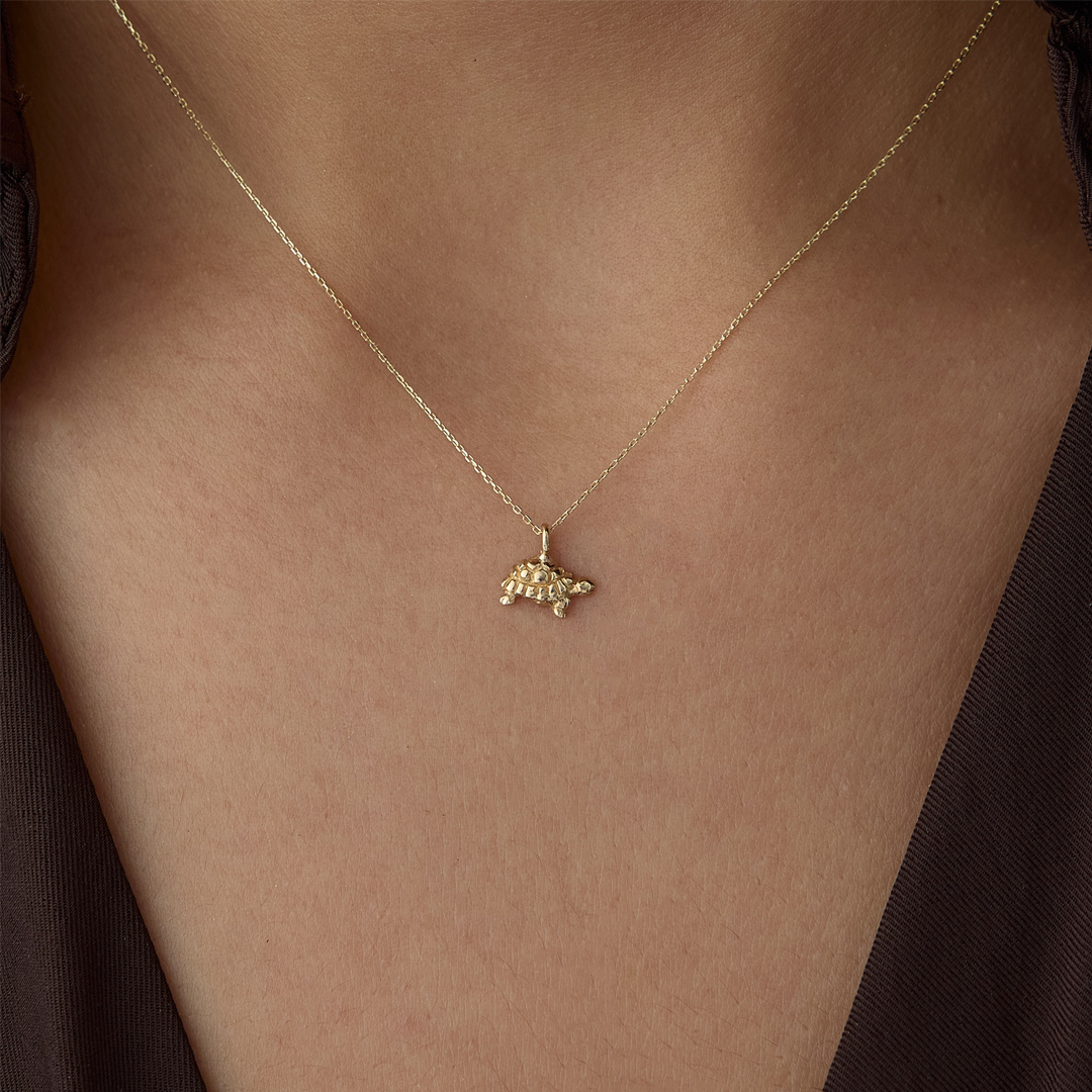 Mini Kaplumbağa Kolye - 1