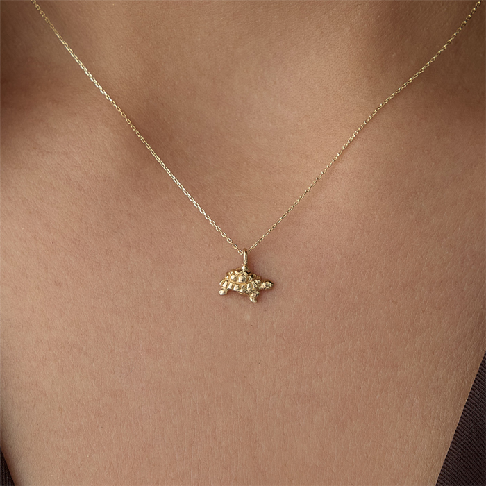 Mini Kaplumbağa Kolye - Alen (1)