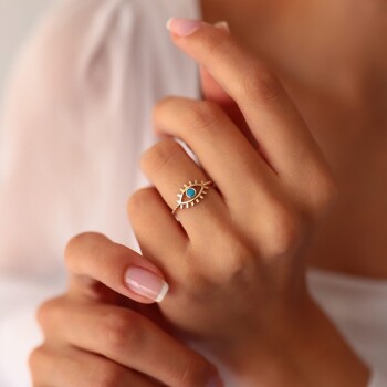 Mini Kirpik Yüzük - Cemart