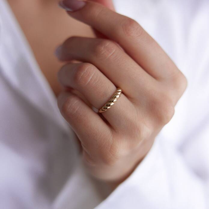 Mini Kruvasan Yüzük - 1